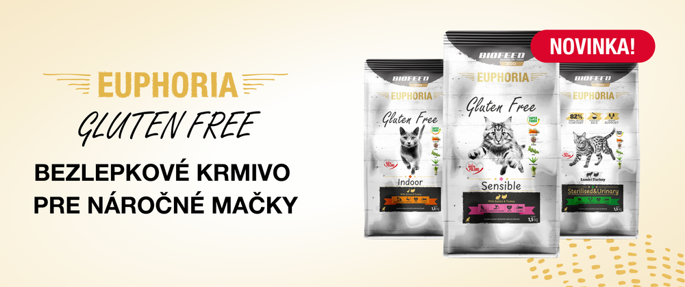 Granule s morkou a králikom pre mačky s citlivým trávením