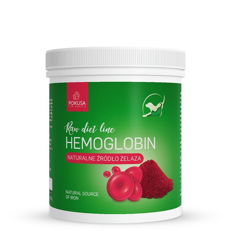 Hemoglobín v prášku pre psov a mačky (zdroj železa) - 200g