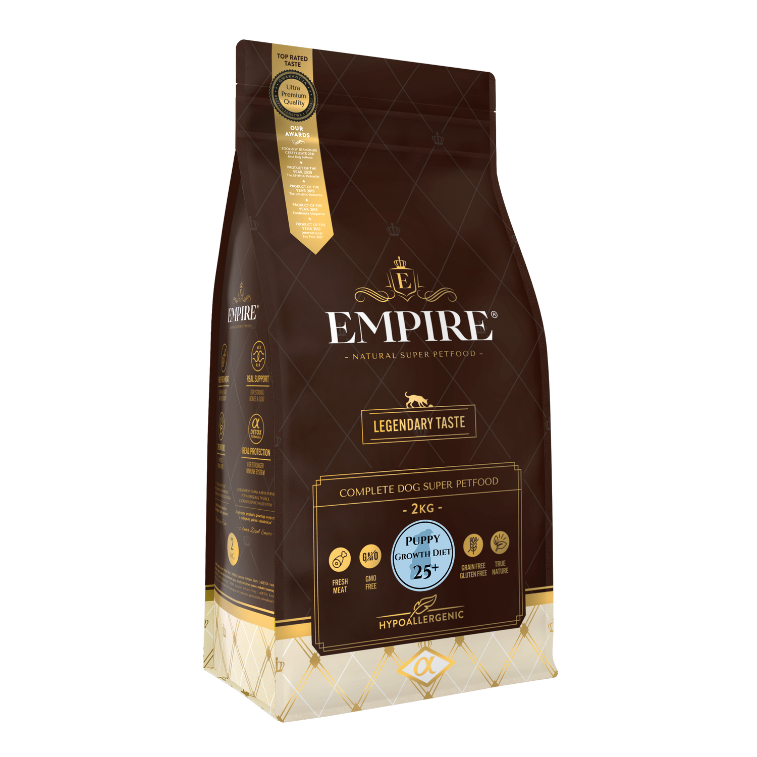 EMPIRE NATURAL – Šteňa – Veľké plemená | Granule pre psov bez obilia