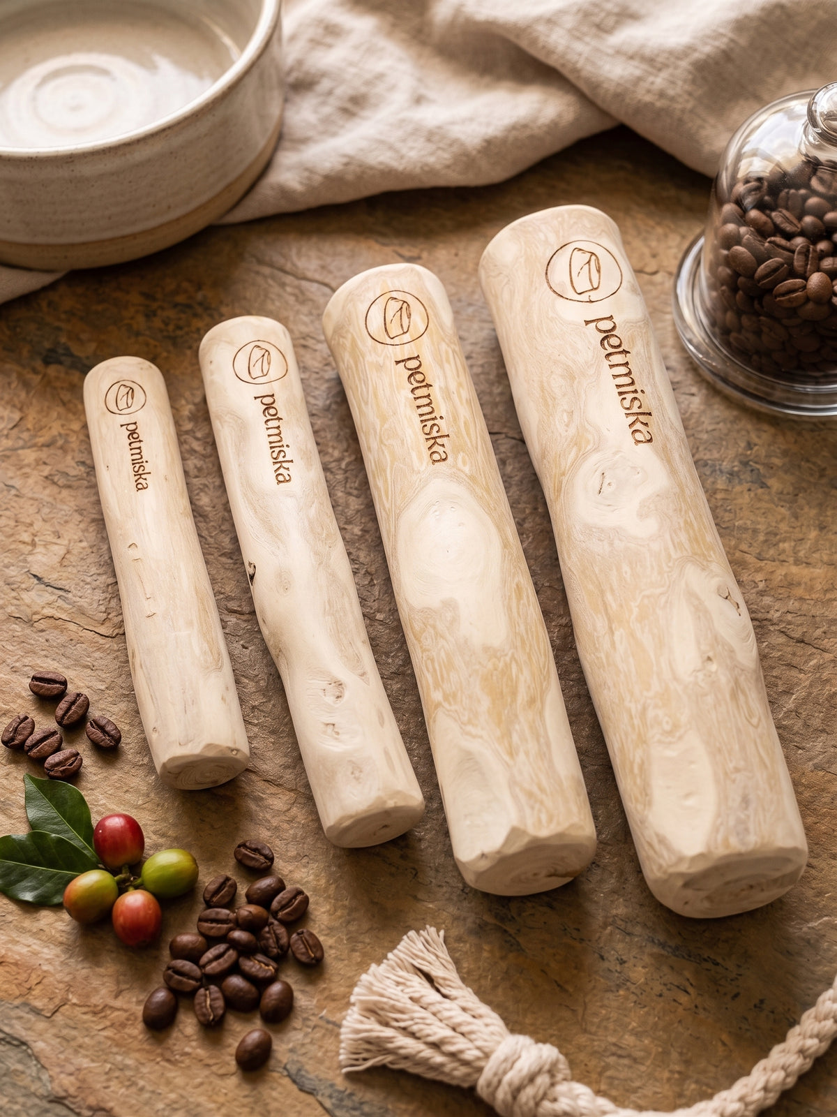 Petmiska Kávové drevo - prírodná žuvacia tyčinka pre psov