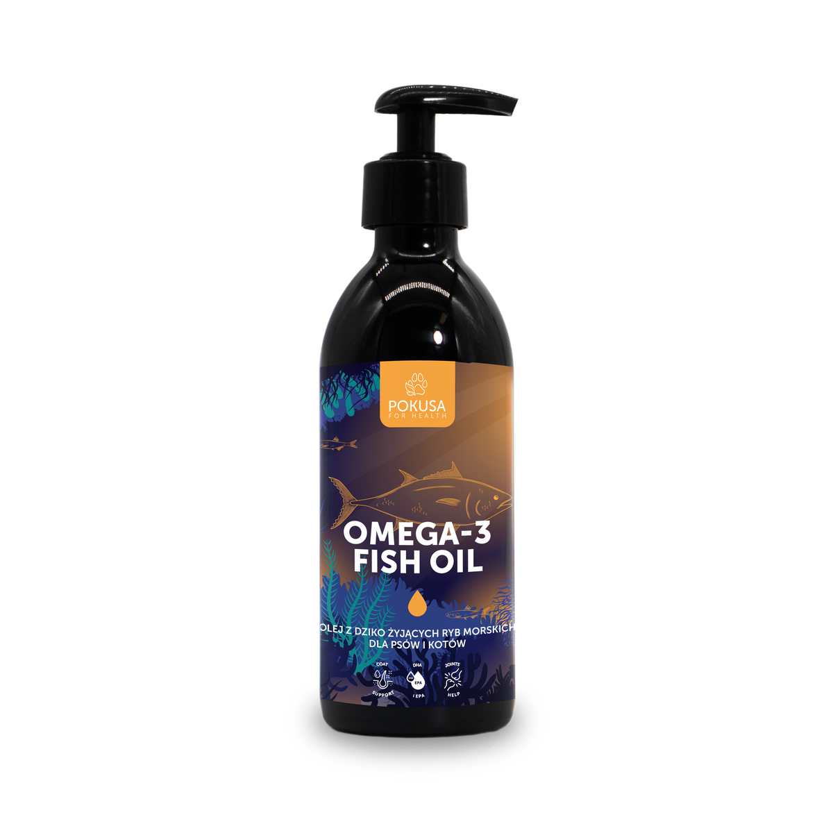 Rybí olej Omega-3 pre psy a mačky