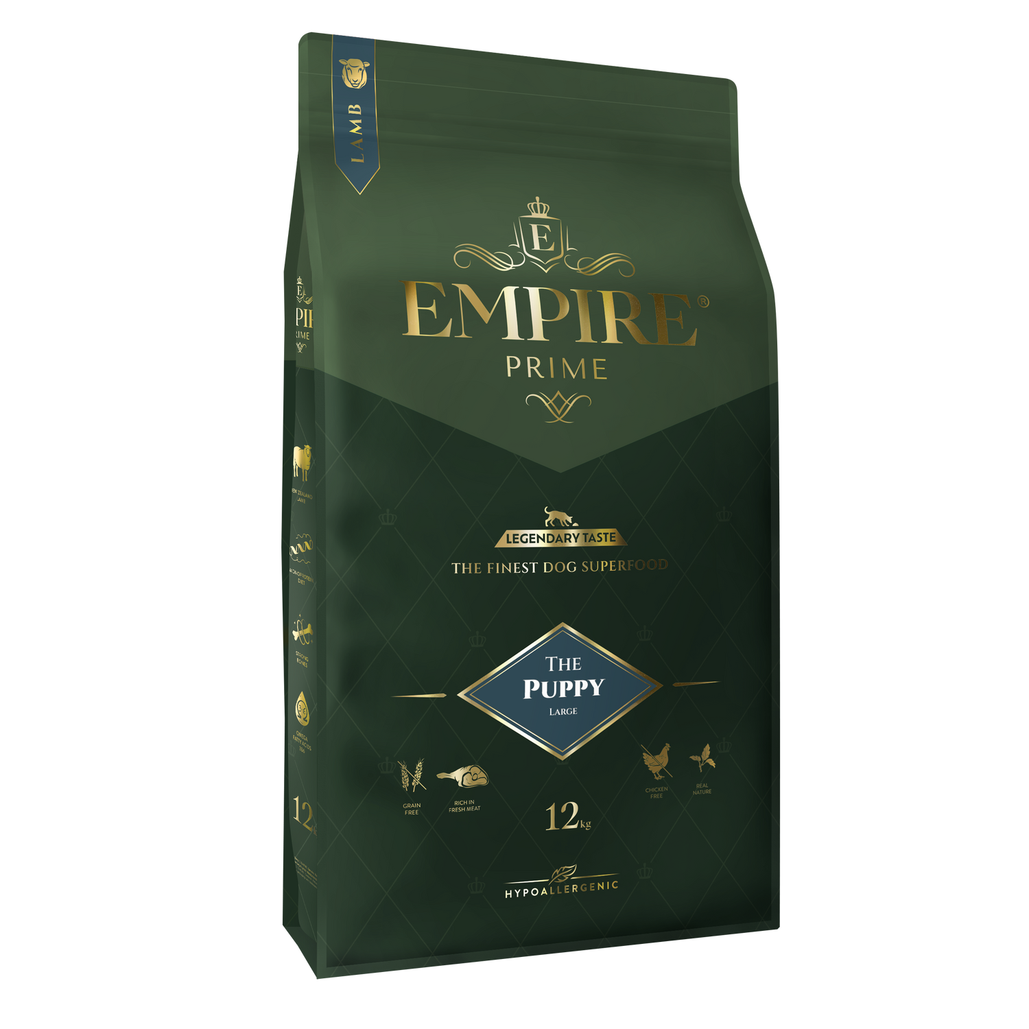 EMPIRE PRIME – Šteňa – Veľké plemená | Granule pre psov bez obilia