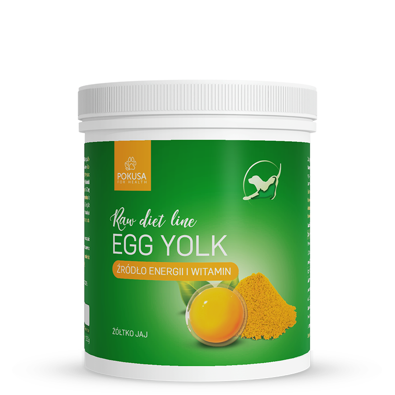 Sušený vaječný žĺtok pre psov a mačky (Egg Yolk)