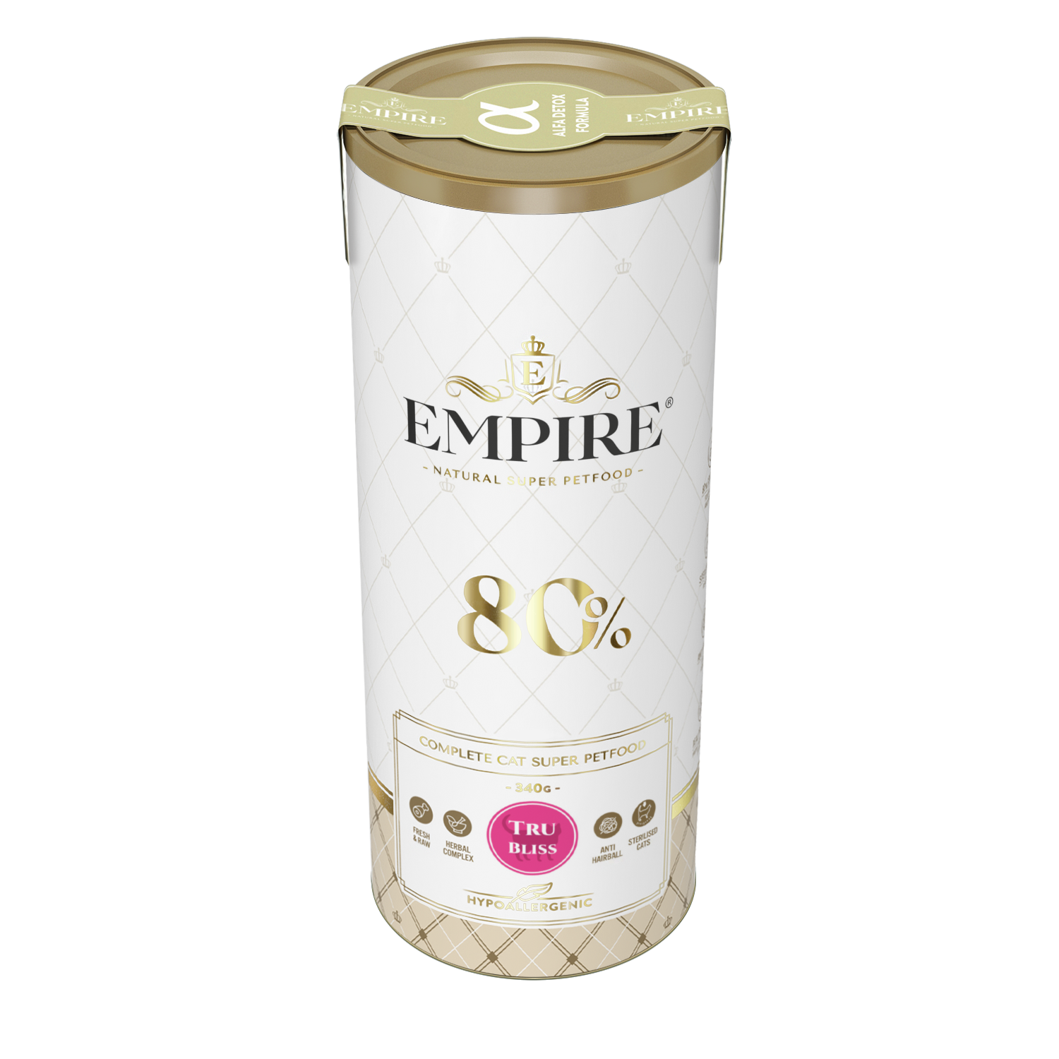 EMPIRE TRU BLISS – Dospelá sterilizovaná mačka | Granule bez obilia | Anti Hairball