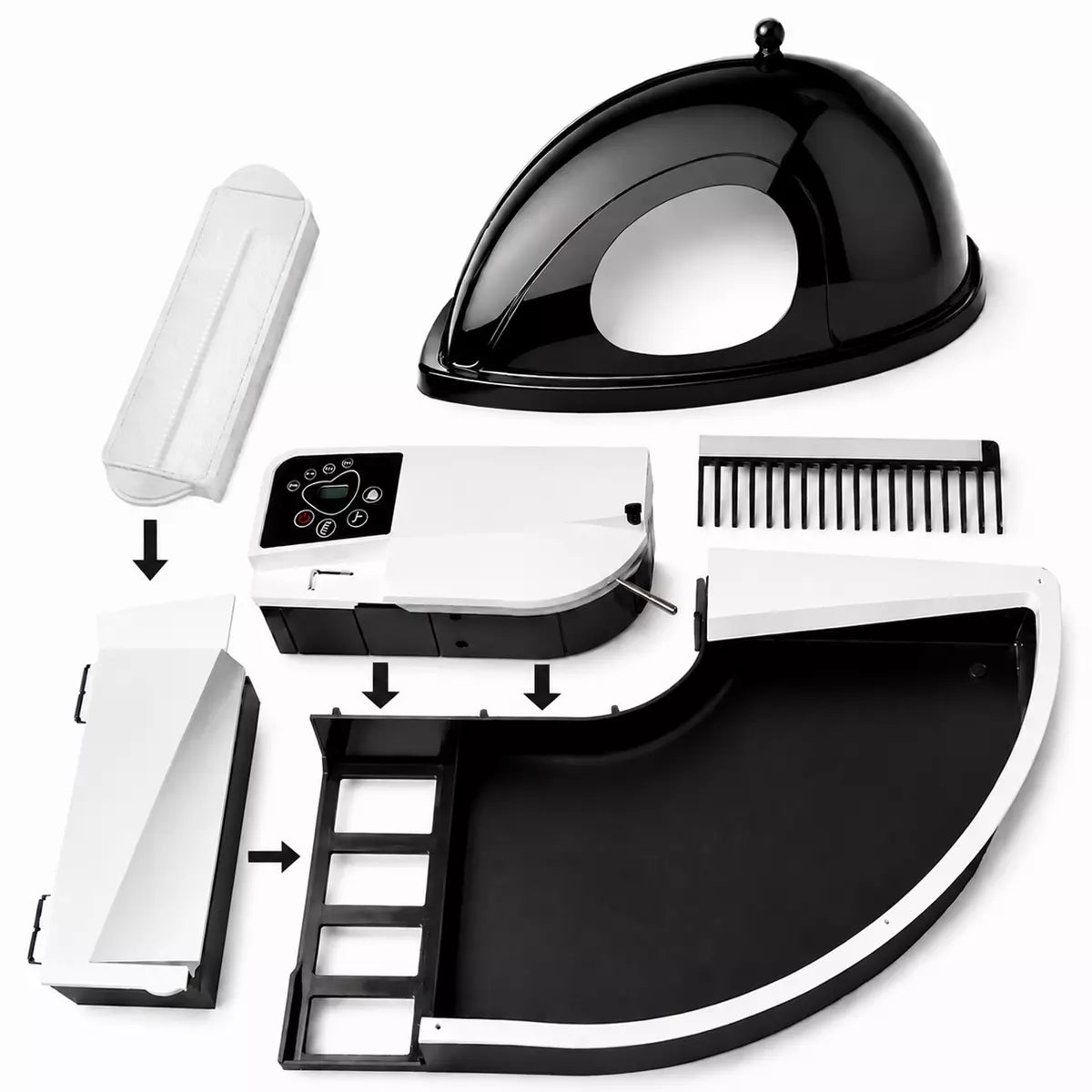 Automatická samočistiaca toaleta pre mačky Smart Kitty